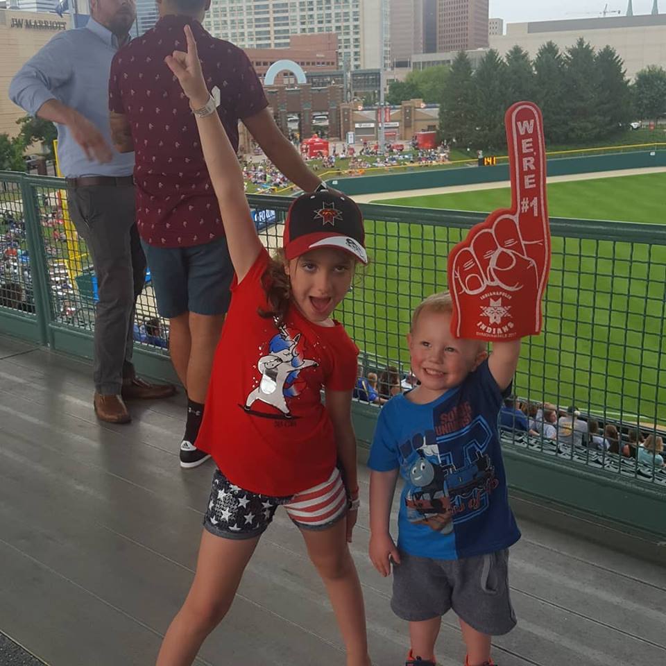 Sponsel Takes Family Out to the Ballgame | Sponsel CPA | Indianapolis